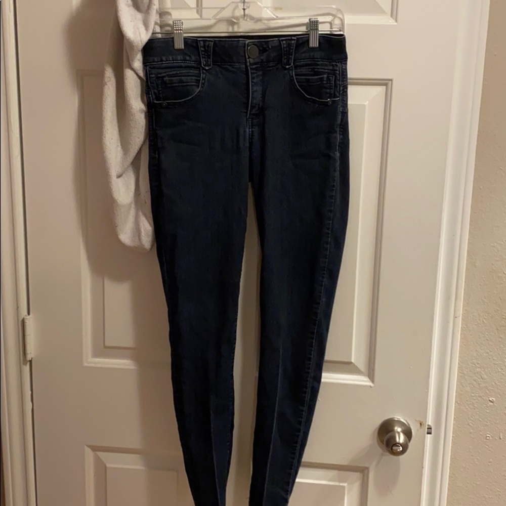 Dark, denim jeans